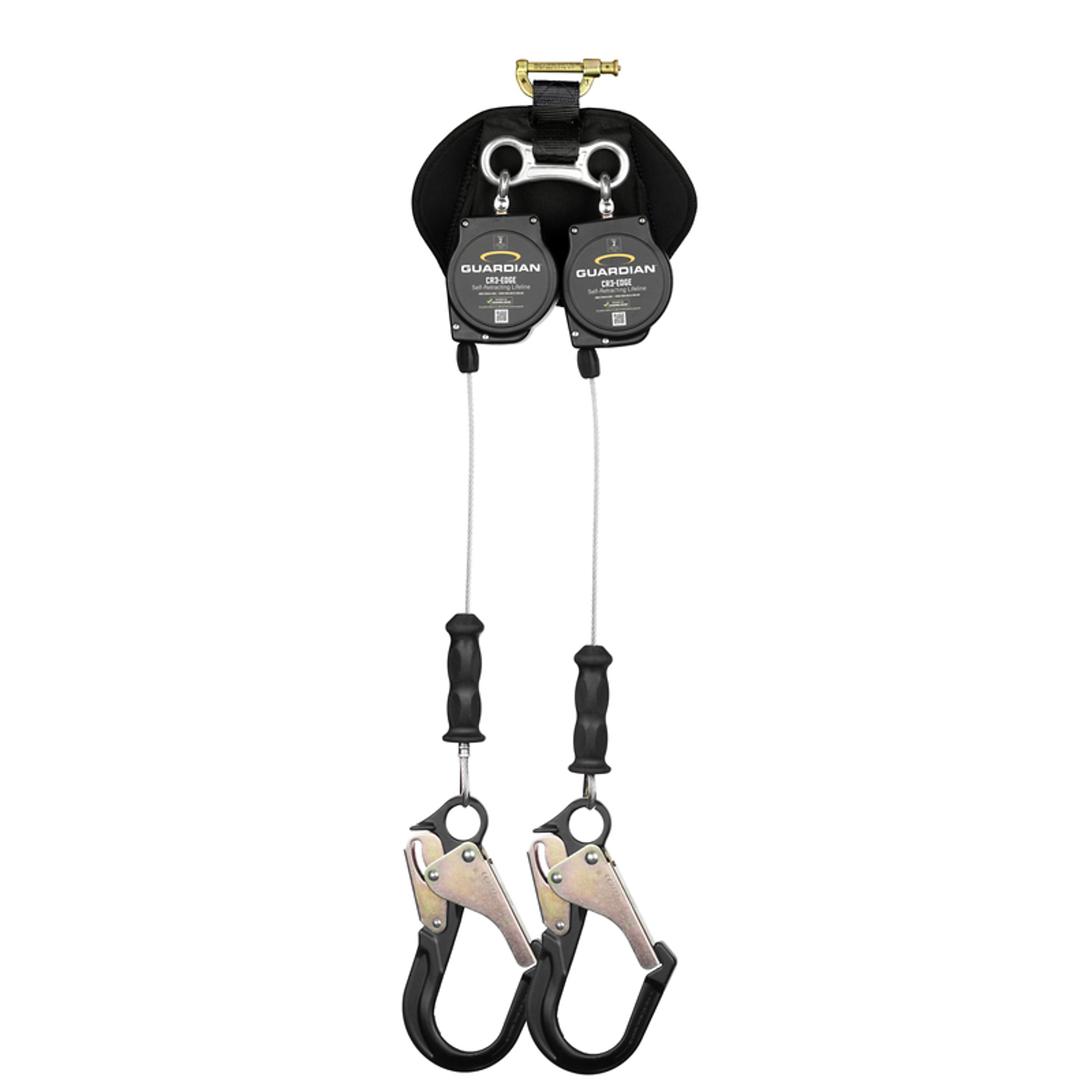 Guardian Fall Protection CR3-Edge Self-Retracting Lifeline — 8ft., Class 2, Shock Absorber, Model# 4200208